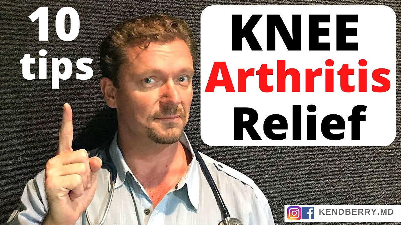 10 Easy Ways to Relieve Knee Arthritis