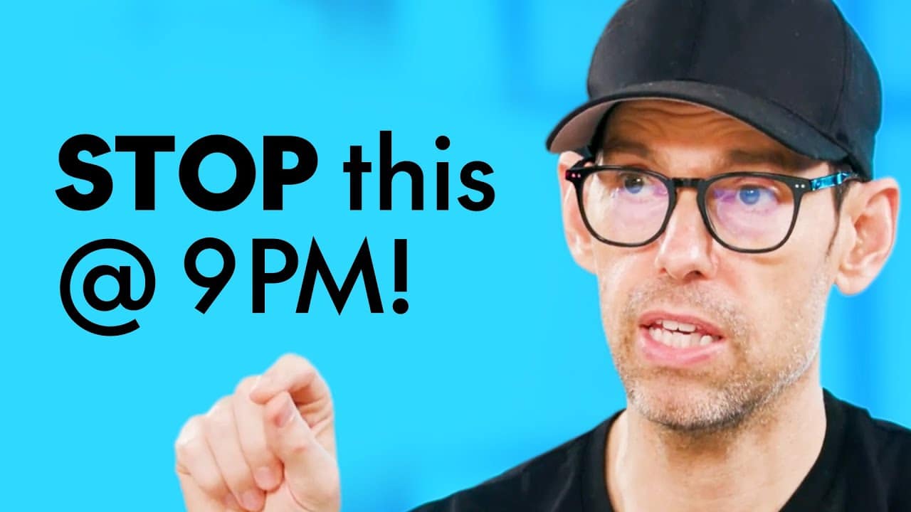 Tiredness Origins: Your Evening Routine | Tom Bilyeu