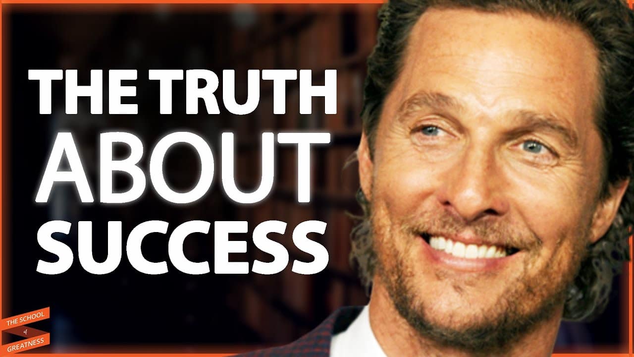 McConaughey’s 6 Life Rules for Getting What You Want