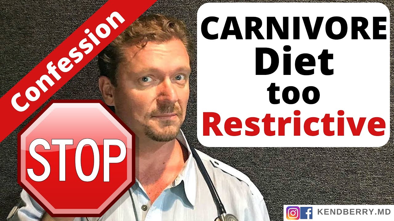 Doctor Acknowledges Restrictive Nature of Carnivore Diet (Meat Only?)