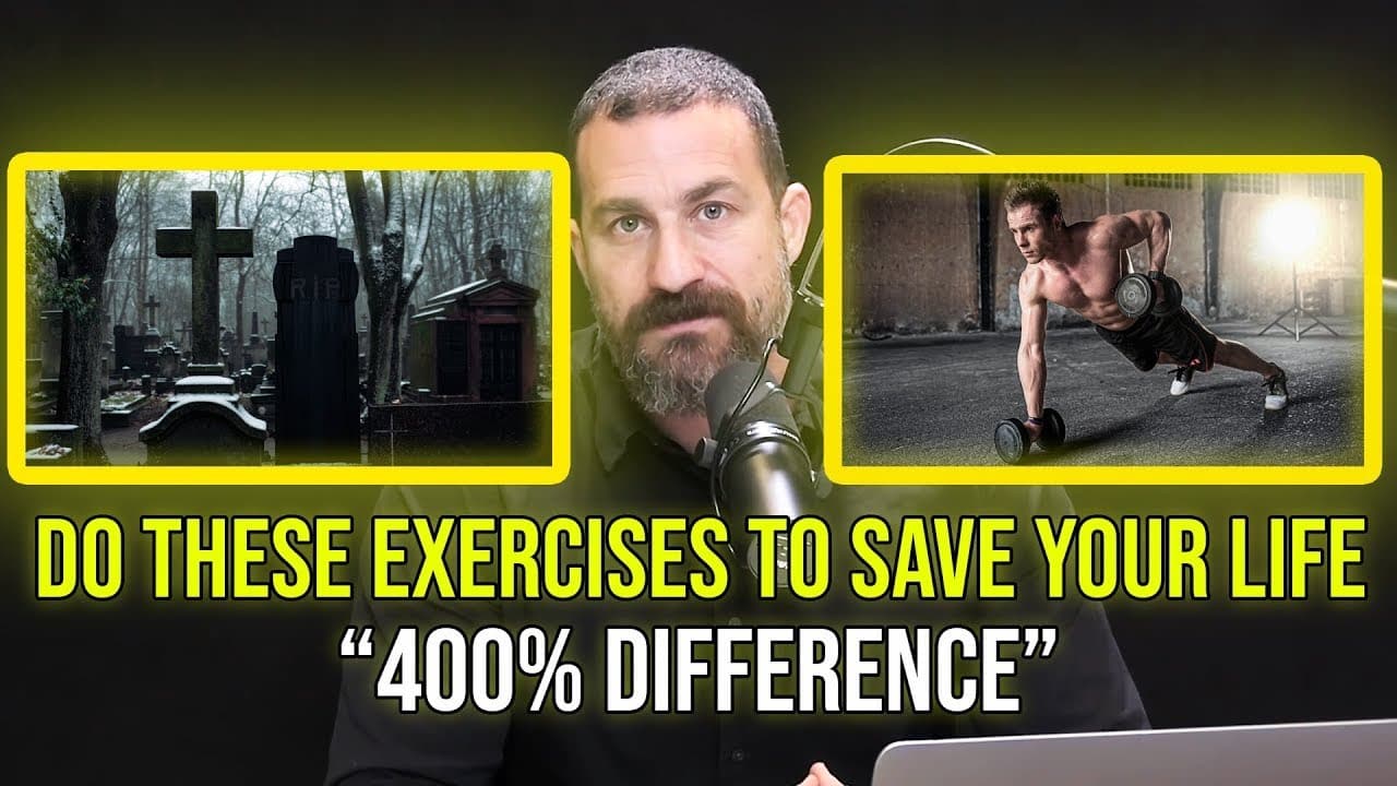 Life-Saving Exercises by Andrew Huberman and Peter Attia 💪😮