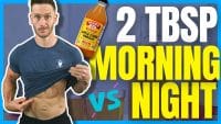 Best Time to Drink Apple Cider Vinegar for Fat Loss: Morning vs Night