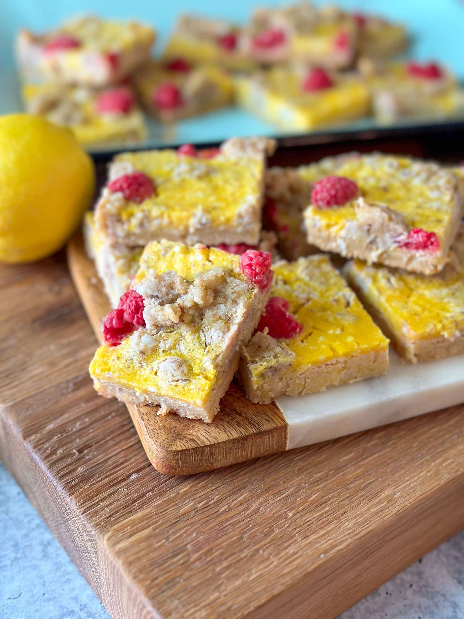 Lemon Crumble Bars by Dr. Mark Hyman