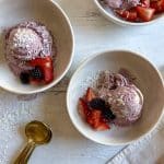 Blackberry Vanilla Ice Cream by Dr. Mark Hyman