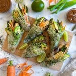 Broccoli sprout summer rolls with Dr. Mark Hyman