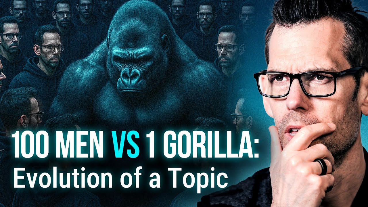100 Men vs 1 Gorilla: The Evolution of a Debate | Tom Bilyeu