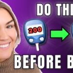 5 Nighttime Habits for Lower Morning Blood Sugar