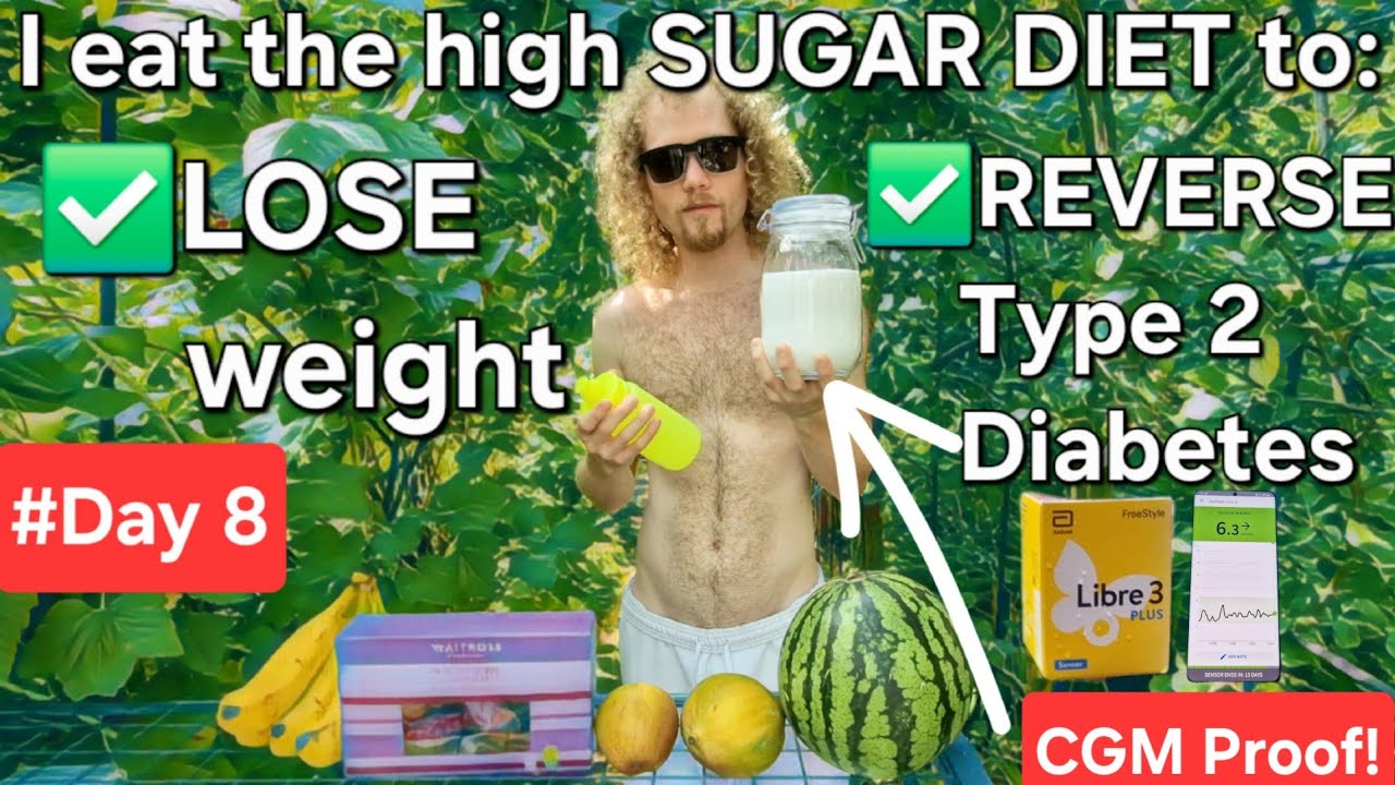 Day 8: Sugar Diet to Reverse Type 2 Diabetes With CGM Insights