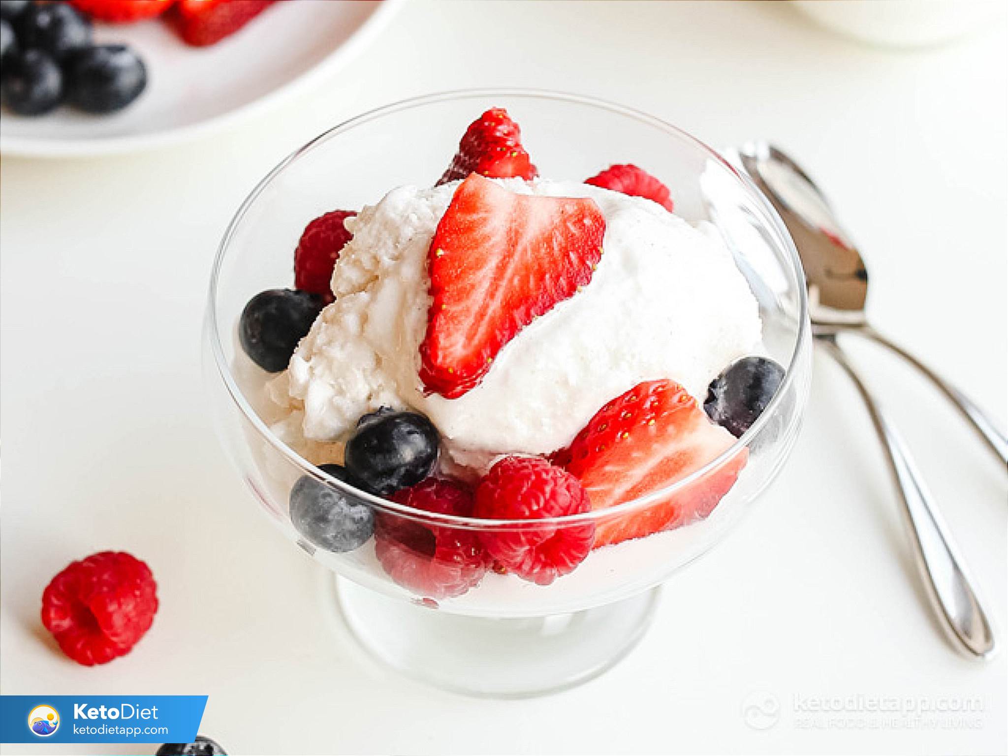 Effortless Keto Coconut Frozen Yogurt