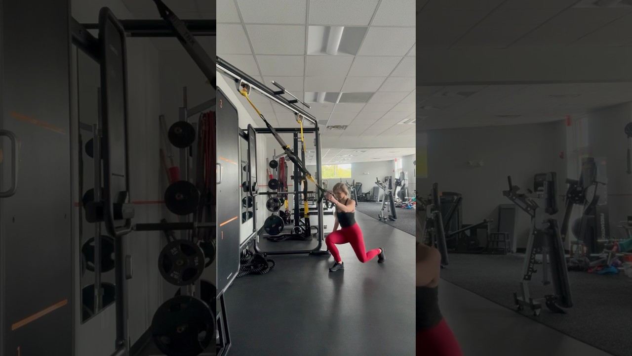 TRX Reverse Lunge Technique Guide