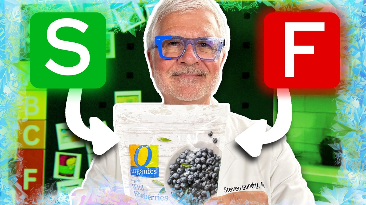 Frozen Produce Tier List: Dr. Gundry’s Surprising Rankings