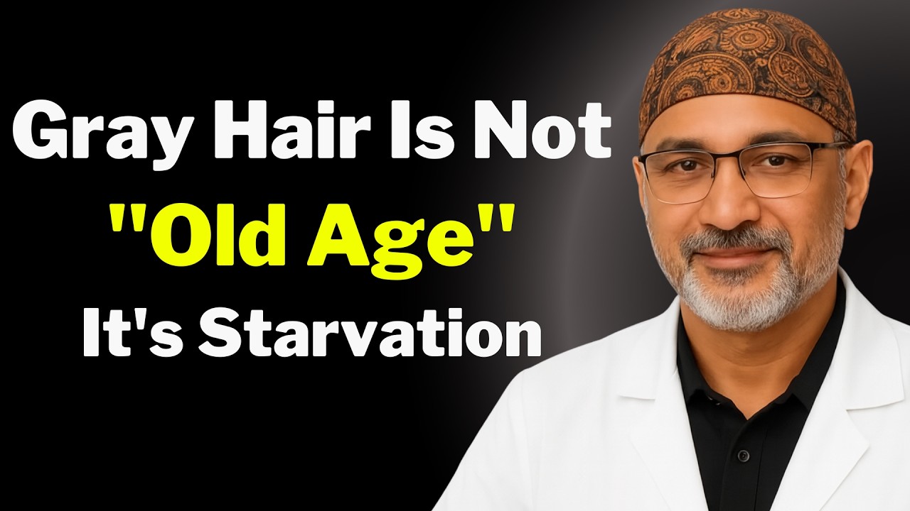 6 Foods That Naturally Dye Gray Hair | Dr. Pradip Jamnadas