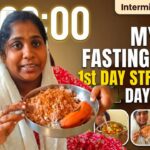 My First Day of Intermittent Fasting: Struggles and Insights