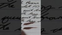 Private Reserve Fast Dry Chocolate Ink Review: #FountainPens