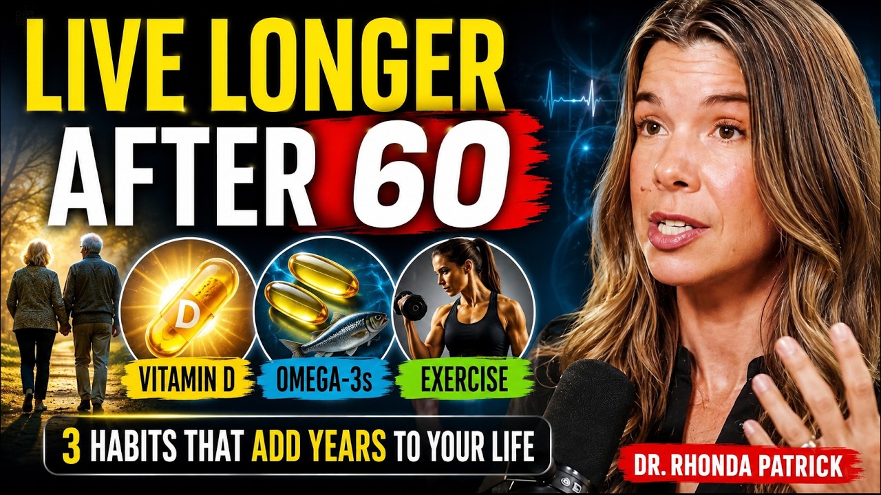 Boosting Longevity: The Role of Vitamin D, Omega-3s, and Exercise