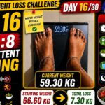 Water Weight Loss: Day 16 of 30 in Intermittent Fasting Challenge