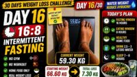 Water Weight Loss: Day 16 of 30 in Intermittent Fasting Challenge