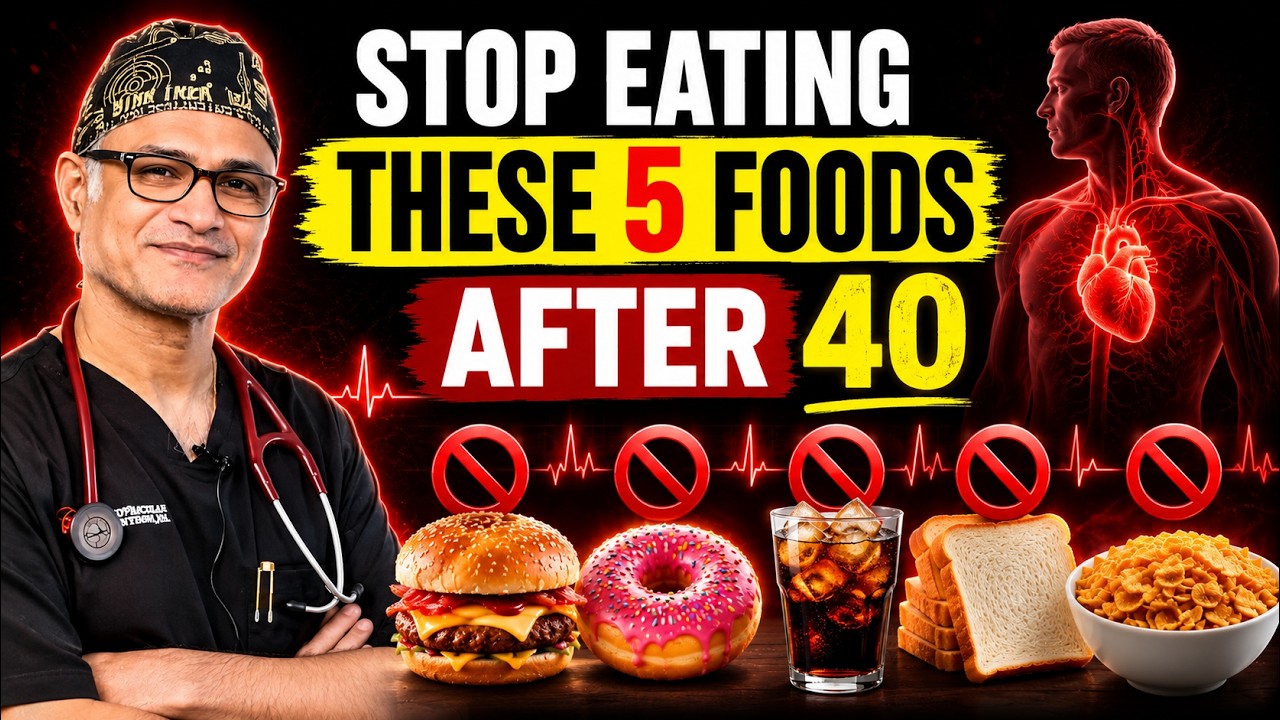 5 Foods That Accelerate Aging (And Are Easy to Change) – Dr. Pradip Jamnadas